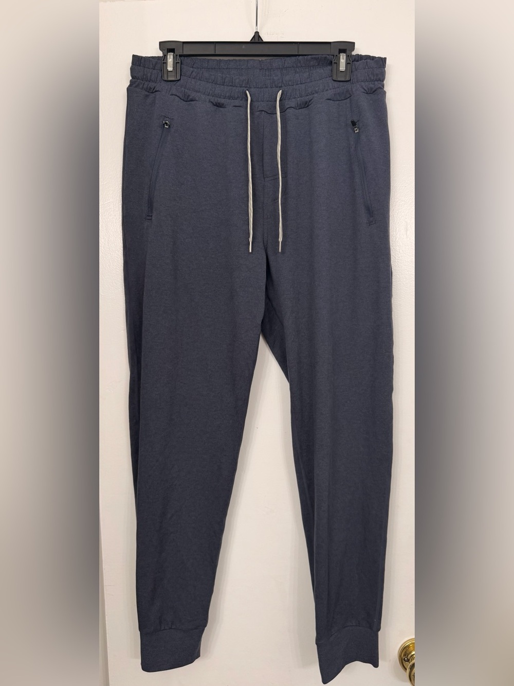 Vuori Ponto Performance Jogger Heathered Blue Size Large